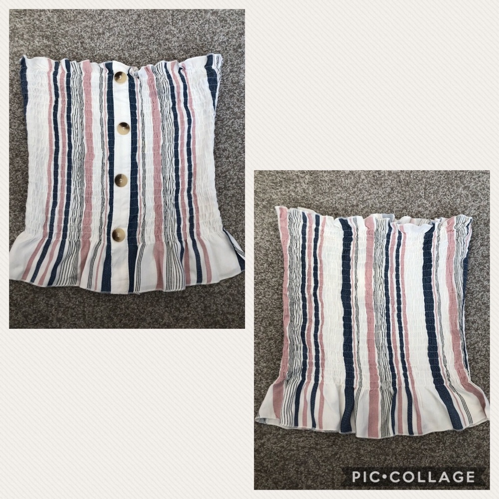 Style Envy Scrunched Tube Top